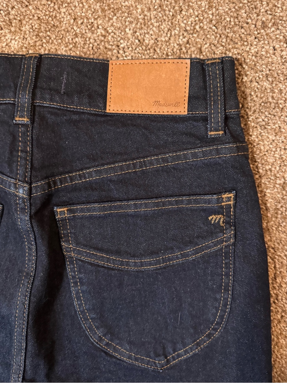 Madewell 11” high rise flare